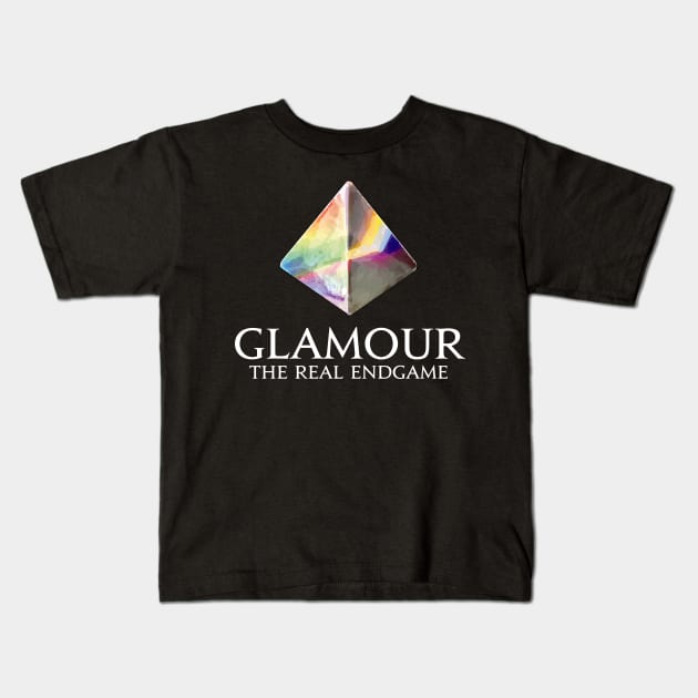 Glamour the Real endgame for FFXIV MMORPG Kids T-Shirt by Asiadesign